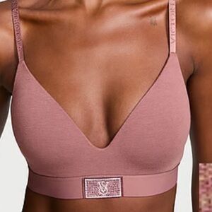 Victoria's Secret Mauve Embellished Bra